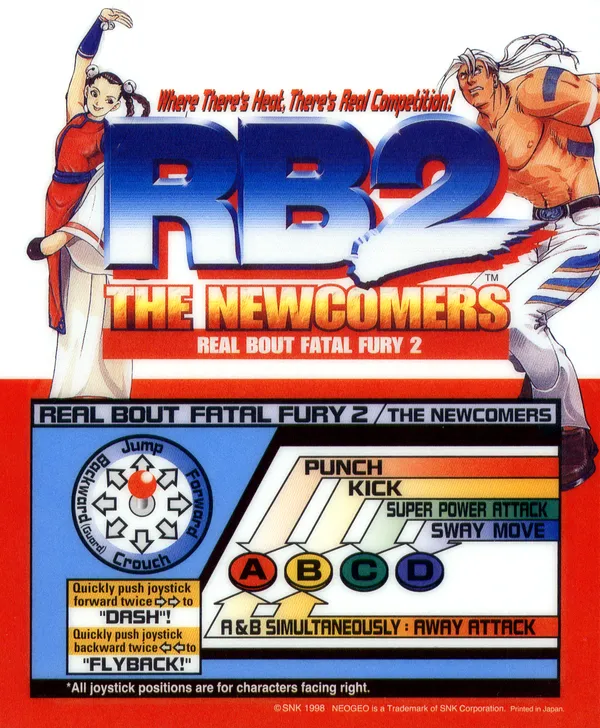 Real Bout Fatal Fury 2 mini marquee